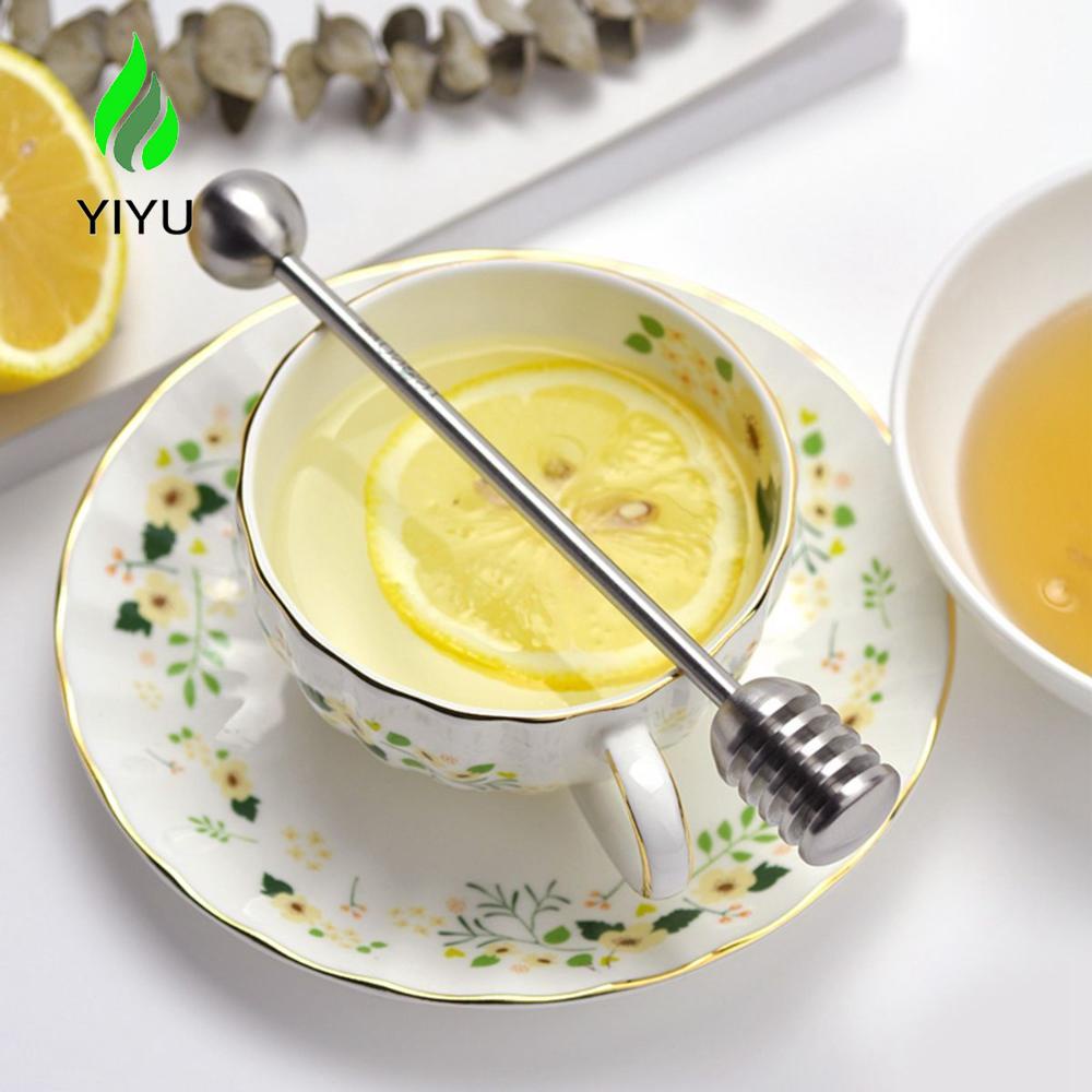 YIYU Muỗng Múc Mật Ong Bằng Thép Không Gỉ