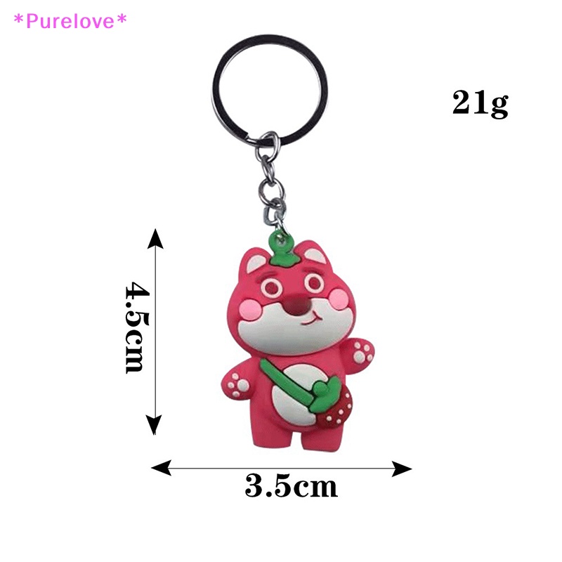 Móc Khóa Hình Gấu 3D Tự Dính Mềm Mại Đáng Yêu Mới