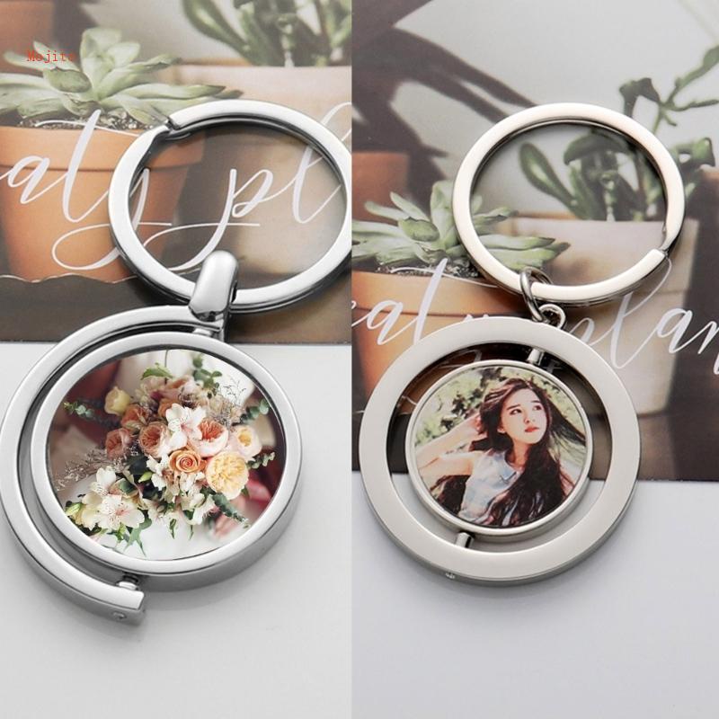 Mojito Móc Khóa Chuyển Nhiệt Hai Mặt Trơn Sáng Tạo