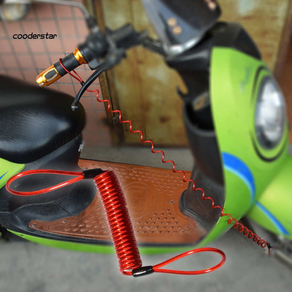 Dây Khóa Đĩa Phanh Cảnh Báo Bằng Thép Không Gỉ Chống Ăn Mòn Bền Bỉ Màu Sắc Tươi Sáng