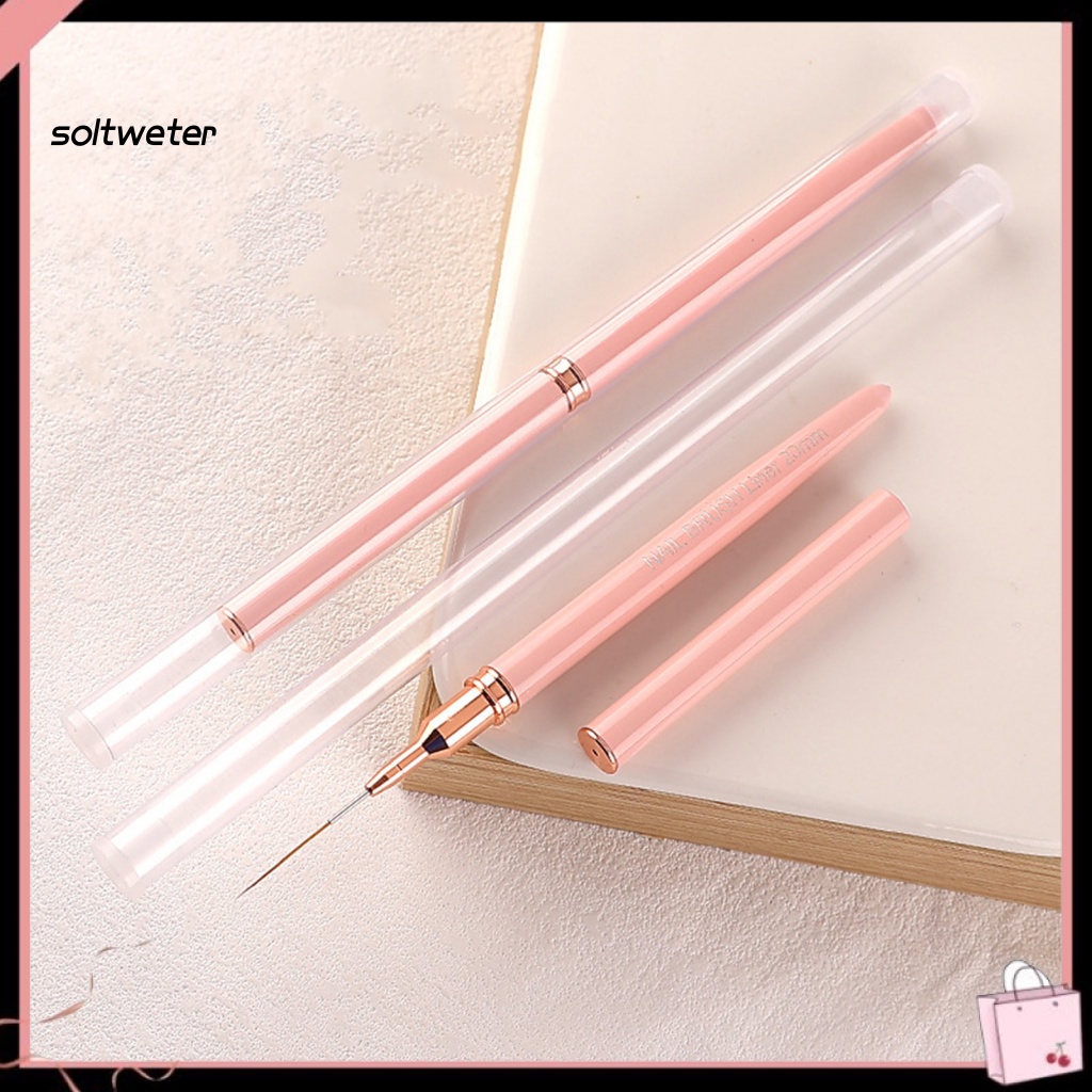 Giá Đỡ Cọ Vẽ Trang Trí Móng Nghệ Thuật Linh Hoạt Bằng Acrylic Mềm Mịn