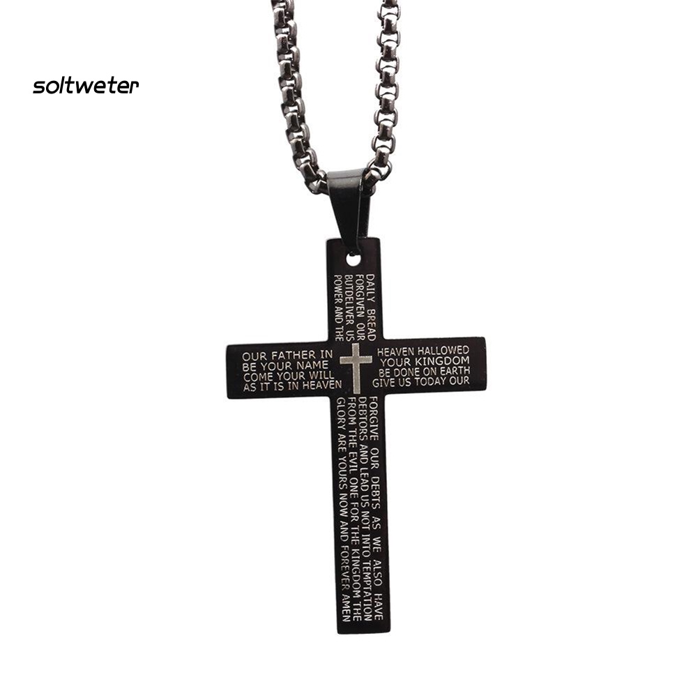 Vòng cổ Mặt Thánh Giá Thời Trang Cho Nam Và Nữ