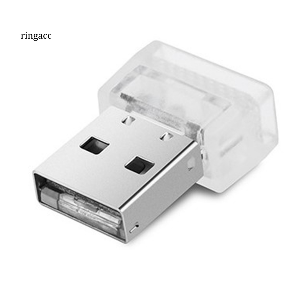 Rga Đèn Led USB Mini Nhiều Màu Gradient Cắm Và Tiết Kiệm Năng Lượng Không Chói Mắt Trang Trí Nội Thất Xe Hơi