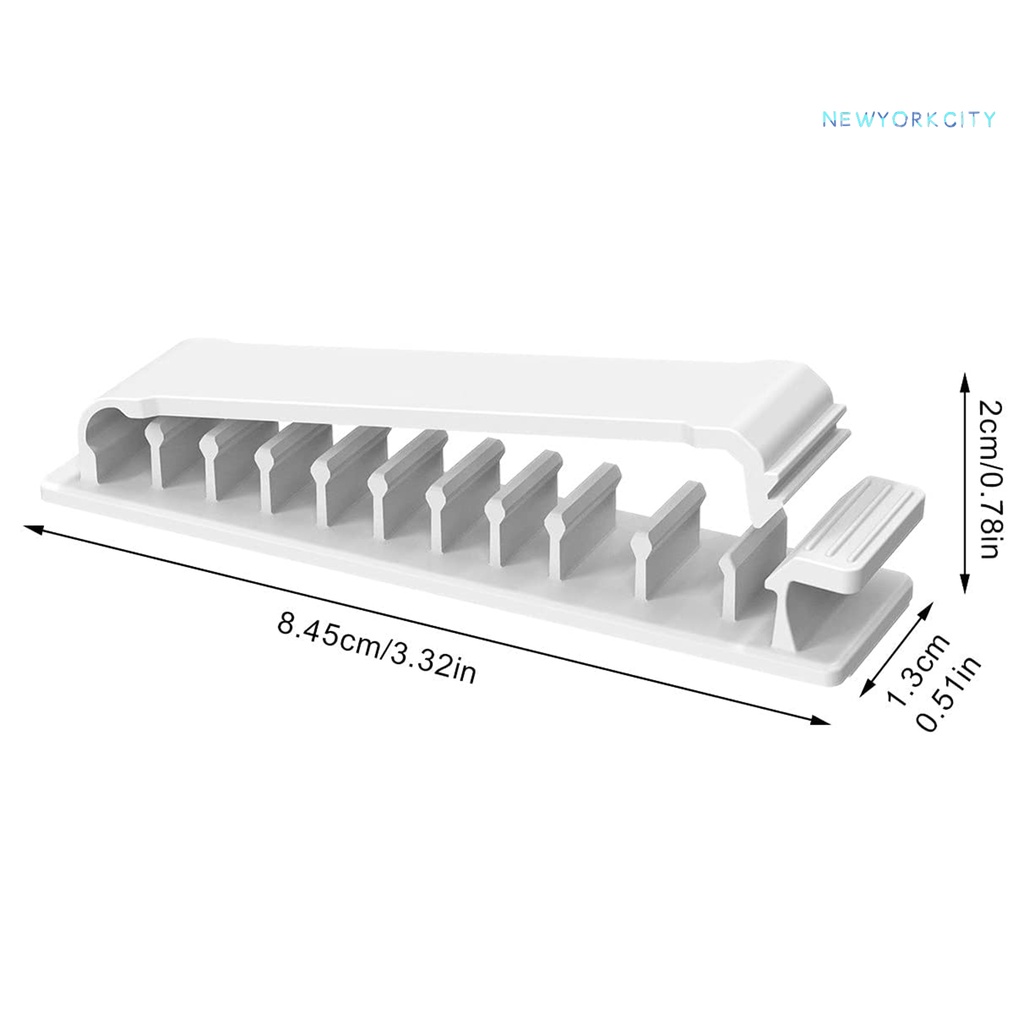 Giá Đỡ Dây Cáp Gắn Tường Tự Dính Tiết Kiệm Không Gian Đa Năng Cl