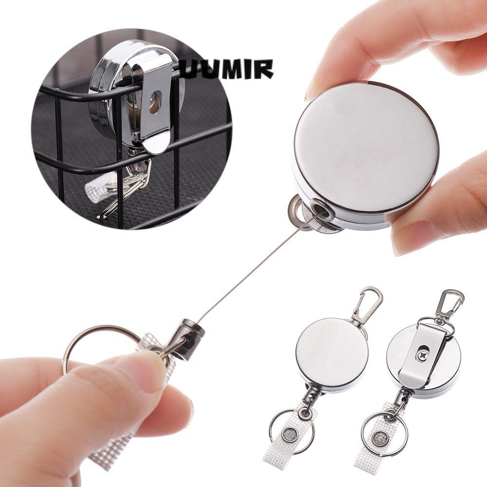 UUMIR 1 Dây Đeo Giữ Huy Hiệu Bằng Kim Loại Chống Thất Lạc