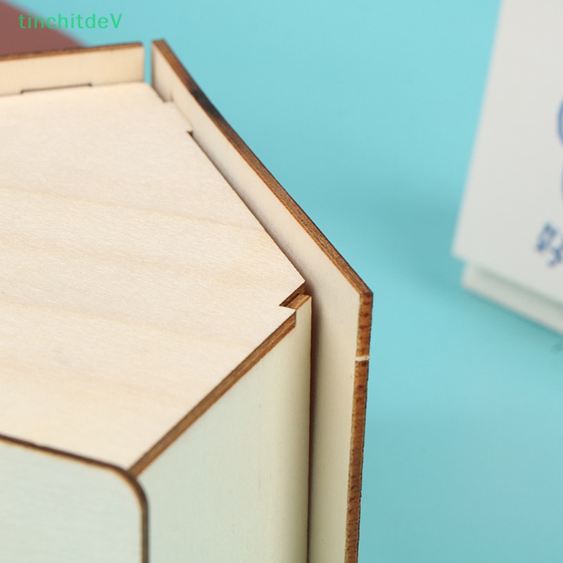 [TinchitdeV] Đế Gỗ Đựng Tiền Tiết Kiệm DIY Dành Cho Trẻ Em [Mới]