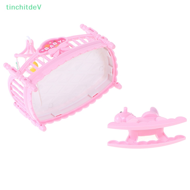 [TinchitdeV] Giường Ngủ Cho Búp Bê Trojan horse Mini Trang Trí Phong Cảnh [Mới]