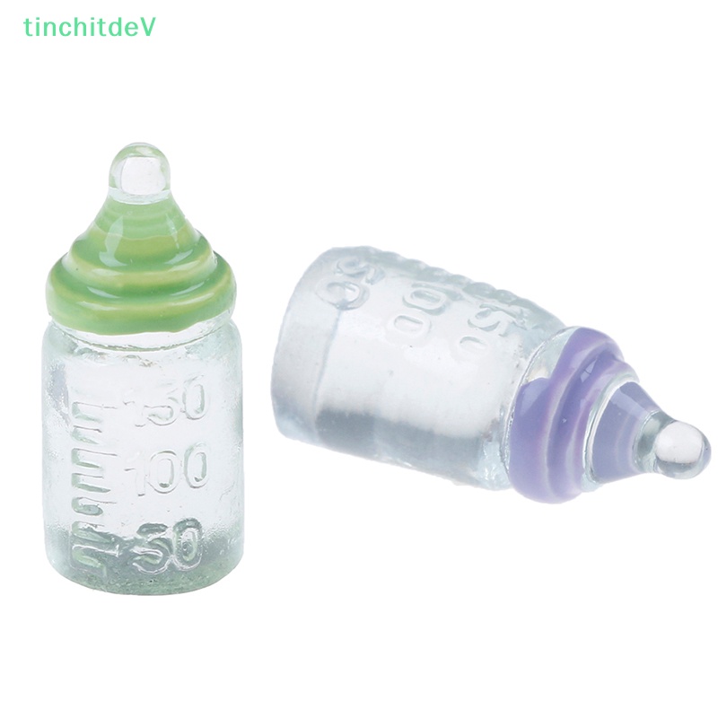 [TinchitdeV] Set 10 Bình Sữa Đồ Chơi mini Trong Suốt Có Thể Bơm Phồng Làm Quà Tặng Cho Bé [Mới]