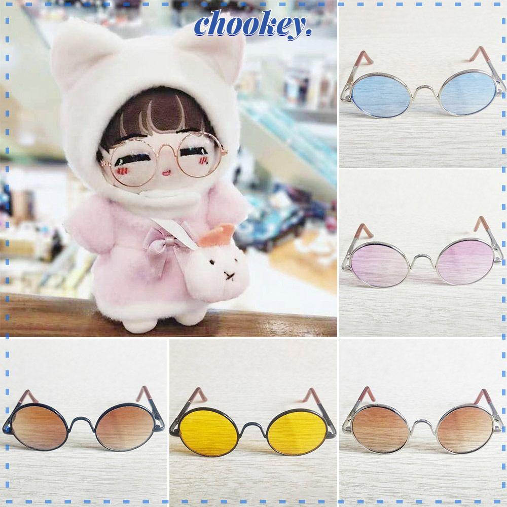 CHOOKEY Mắt Kính Gọng Tròn Dễ Thương Cho Búp Bê BJD 1 / 31 / 4