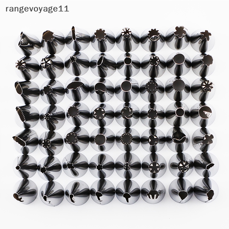 Bộ 56 Đuôi Bắt Bông Kem Trang Trí Bánh DIY