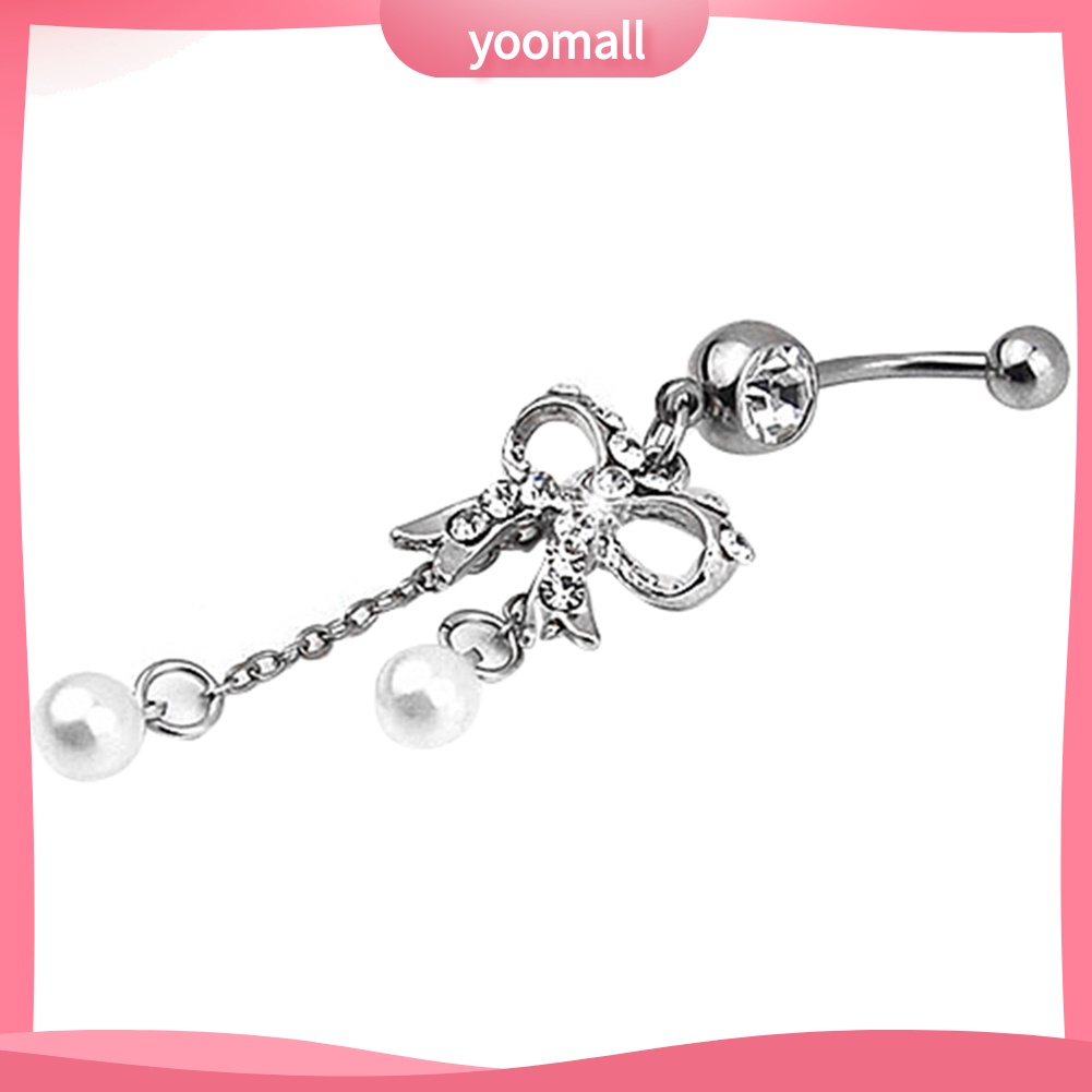 Khuyên Rốn Hình Bướm Đính Đá Xinh Xắn