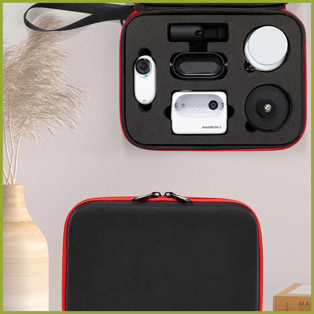 Storage Bag For Insta360 GO 3 Protective Shell Shockproof Dust-proof Protection Case Carrying Bag Sports Camera tamvn