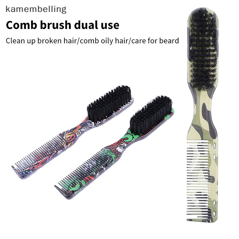 Lược Chải Râu Hai Mặt Tạo Kiểu Chuyên Nghiệp Cho Salon