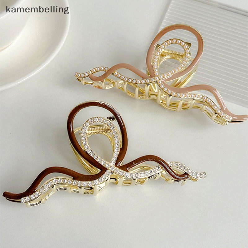 Kẹp Tóc Kim Loại Thời Trang Thanh Lịch Cho Nữ