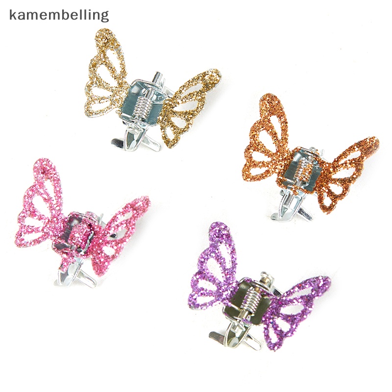 Set 2 Kẹp Tóc Hình Bướm Nhỏ Dễ Thương Cho Nữ