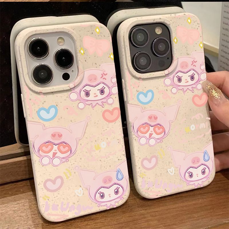 Ốp Điện Thoại Mềm Chống Sốc In Hình Kuromi Dễ Thương Cho Iphone 8p 713 ins14promax11 12