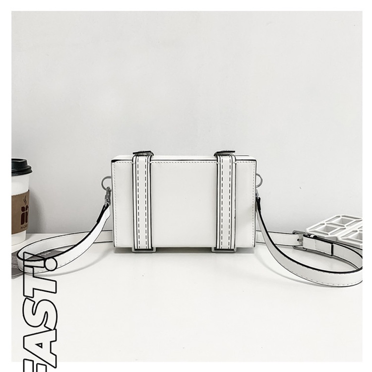 Túi Đeo Chéo Vai Dạng Hộp Vuông In Họa Tiết Cá Tính