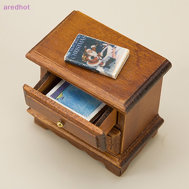 Mô Hình Tủ Hai Tầng Thủ Công Sáng Tạo Trang Trí Nhà Búp Bê 1: 12 Mới