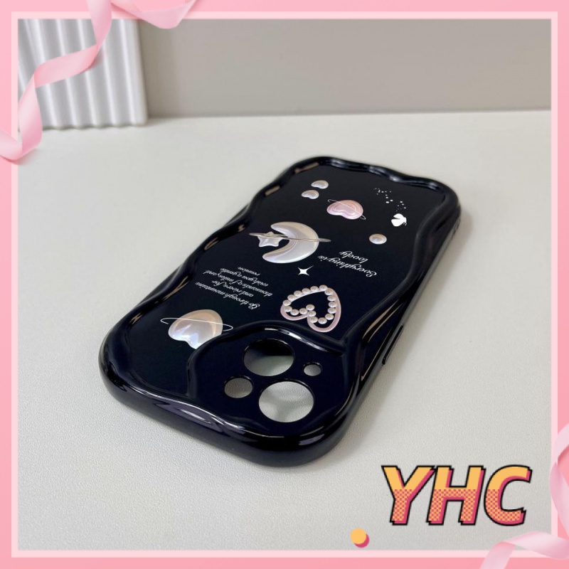 Ốp lưng iPhone Ngọc trai, tình yêu, mặt trăng, ngôi sao, vỏ điện thoại Silicone chống rơi Cho Iphone 6 / 6S / 6splus / se / 7 / 7plus / 8 / 8plus / X / xs / xsmax / 11 / 12 / 13 / 14 / Plus / pro / pro max-202