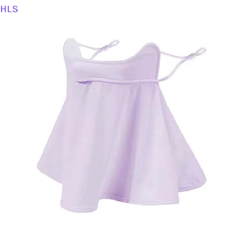 Khẩu Trang Lụa Lạnh Chống Tia UV Nhanh Khô Thoáng Khí Bảo Vệ Tai Và Cổ