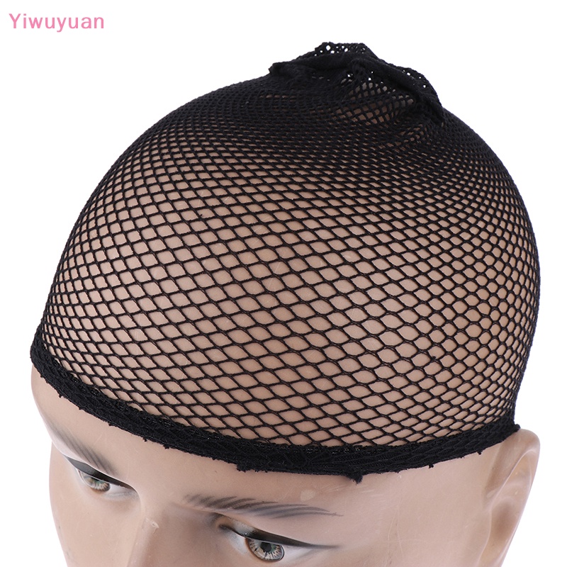 < Yiwuyuan > Mũ Lưới Trùm Đầu Thoáng Khí Không Keo Co Giãn Làm Tóc Giả Mới