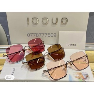 Kính hiệu râm vuông thời trang gờ c hot gc trendy