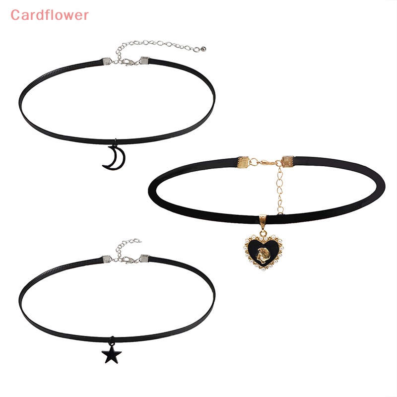 Vòng Cổ Choker Da PU Màu Đen Phong Cách Gothic Cho Nữ