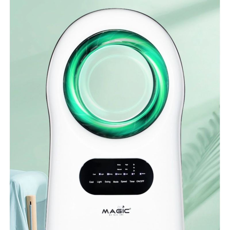 Quạt làm mát không cánh AC-301, lọc I-on âm, lưới lọc bụi, an toàn cho trẻ em, tặng ấm siêu tốc A08 hoặc hộp cơm A03