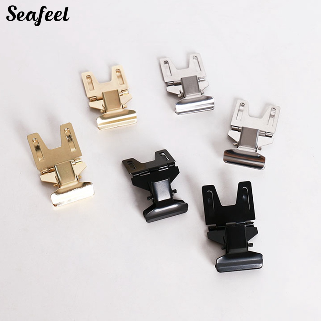 Set 10 Giá Đỡ Gắn Thẻ Ghi Chú Cửa Hàng Bán Lẻ Mạ Điện Ổn Định Có Thể Gập Lại