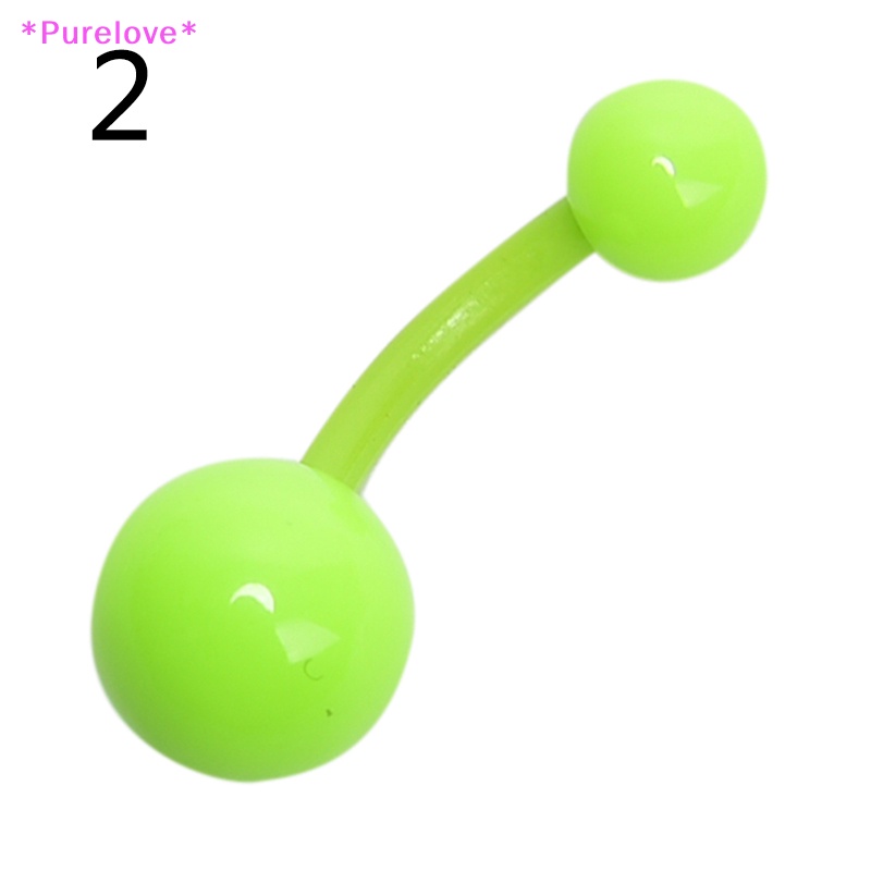 Set 12 Khuyên Rốn Dạng Thanh Tạ Linh Hoạt Mới