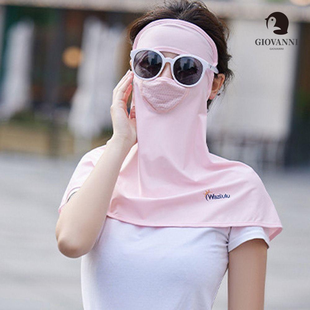 Khẩu Trang Che Mặt Và Cổ Chống Tia UV Dùng Khi Đi Xe Đạp / Leo Núi / Câu Cá