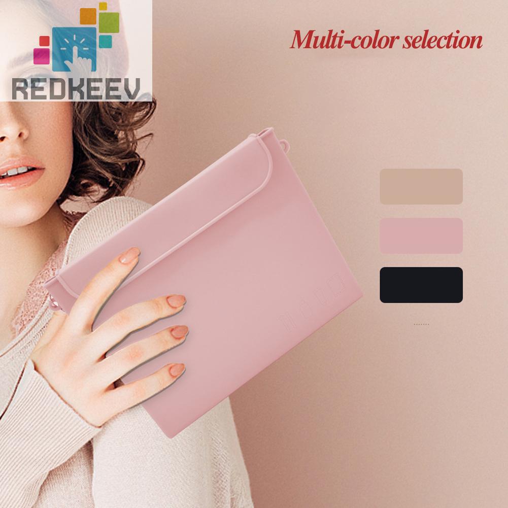 Túi Đựng Mỹ Phẩm Bằng Silicone Gọn Nhẹ Cho Nữ