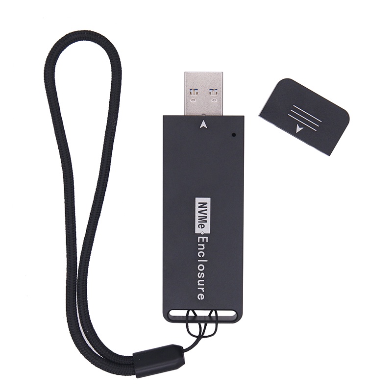 Vỏ NVME Vỏ SSD NVME sang USB Adapter M.2 NVMe Box 10Gbps USB3.1 Type-A PCIe M2 SSD Vỏ cho ổ SSD 2230