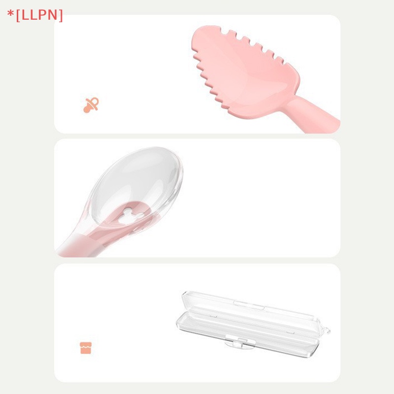 [loyaltysun] Muỗng Ăn Dặm Hai Đầu Bằng PPSU Cho Bé Sơ Sinh Chào Mừng