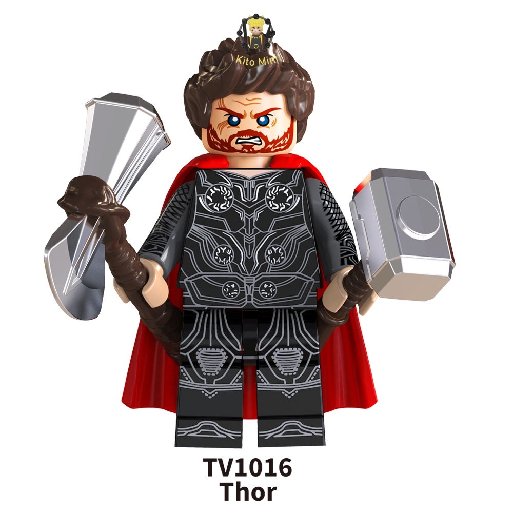 Minifigures Người Nhện Iron Man Spider Man Nhân vật Marvel Lắp Ráp TV6202