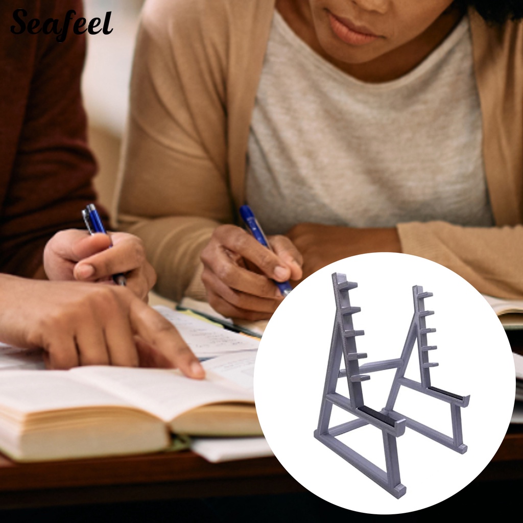 Giá Đỡ Bút Bằng Nhựa Hình Quả Tạ Đa Năng Tiện Dụng