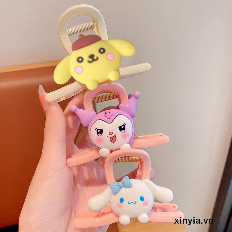 🌺🌺SANRIO Kẹp Tóc Hình Gấu / Thỏ Melody / Dâu Tây Dễ Thương Xinh Xắn Thời Trang