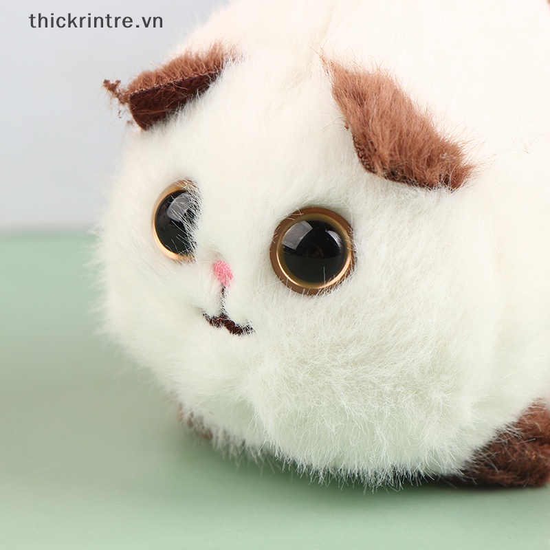1 Móc Khóa Hình Mèo Nhồi Bông Đáng Yêu