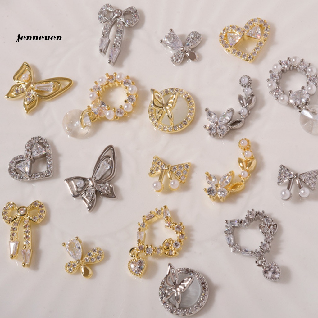 Phụ Kiện Trang Trí Móng Tay 3D Nhiều Hình Dạng DIY