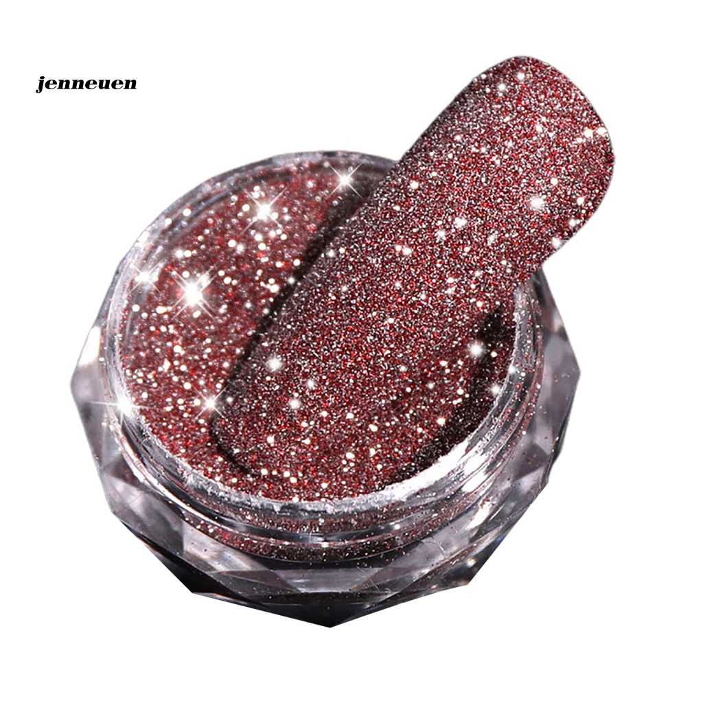 1 Hộp Bột Bắt Sáng Trang Trí Móng Tay Thân Thiện Với Da Dễ Sử Dụng