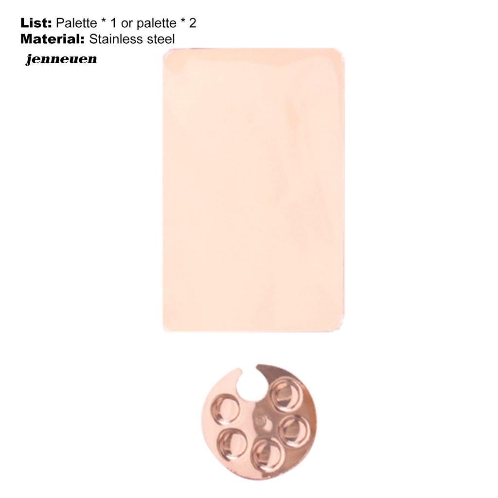 Bảng Pha Màu Hình Dạng Khác Nhau Dùng Để Trưng Bày Nhẫn Đeo Ngón Tay