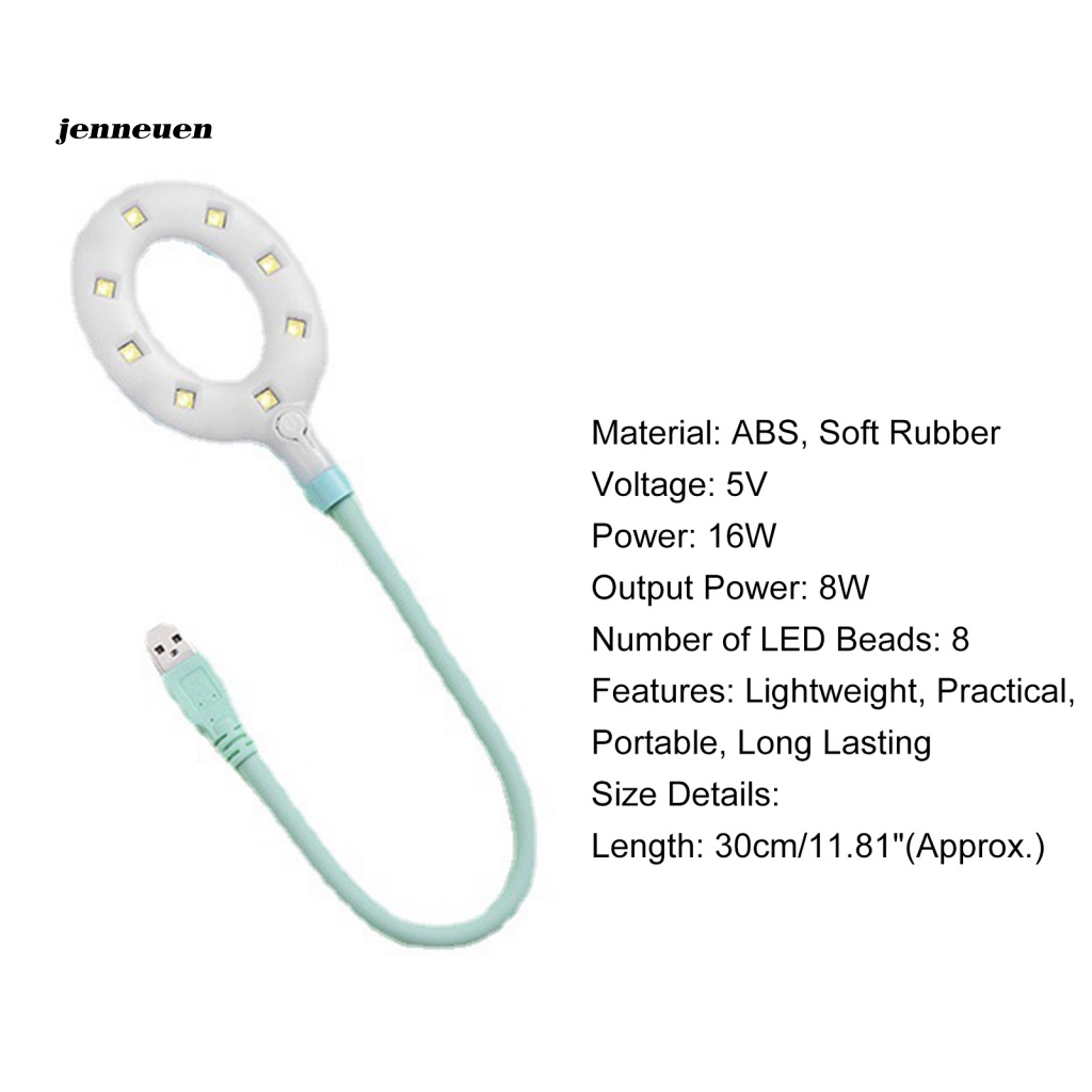 Máy Sấy Móng Tay 8 Bóng LED UV Chất Liệu ABS