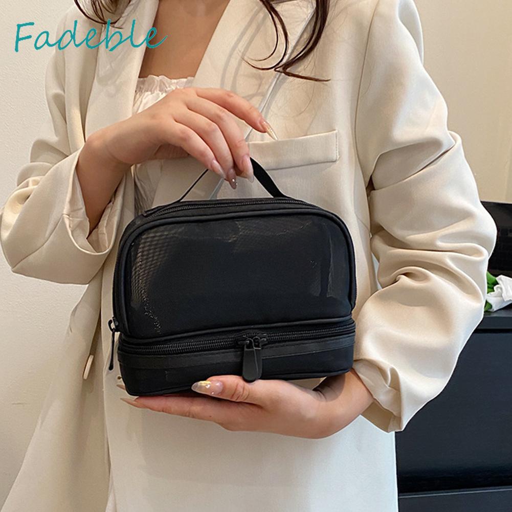 Túi Lưới Nylon Đựng Mỹ Phẩm Tiết Kiệm Không Gian Tiện Dụng Cho Gia Đình / Văn Phòng