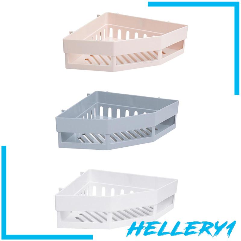 Giá Đỡ Đựng Dầu Gội Gắn Góc Tường Tiện Dụng Cho Phòng Tắm