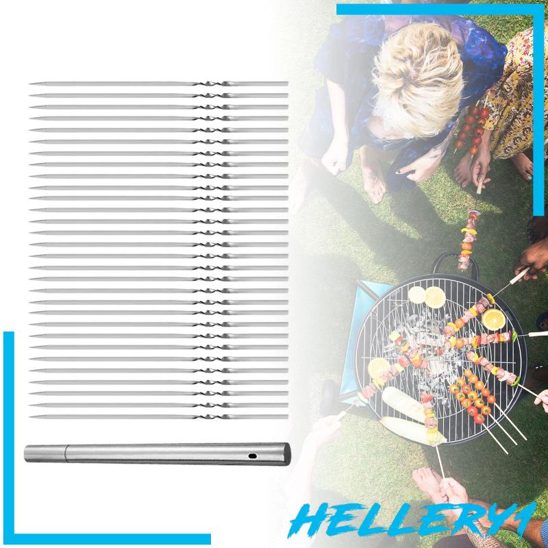 Xiên Nướng Bbq Có Thể Tái Sử Dụng Kèm Ống Đựng