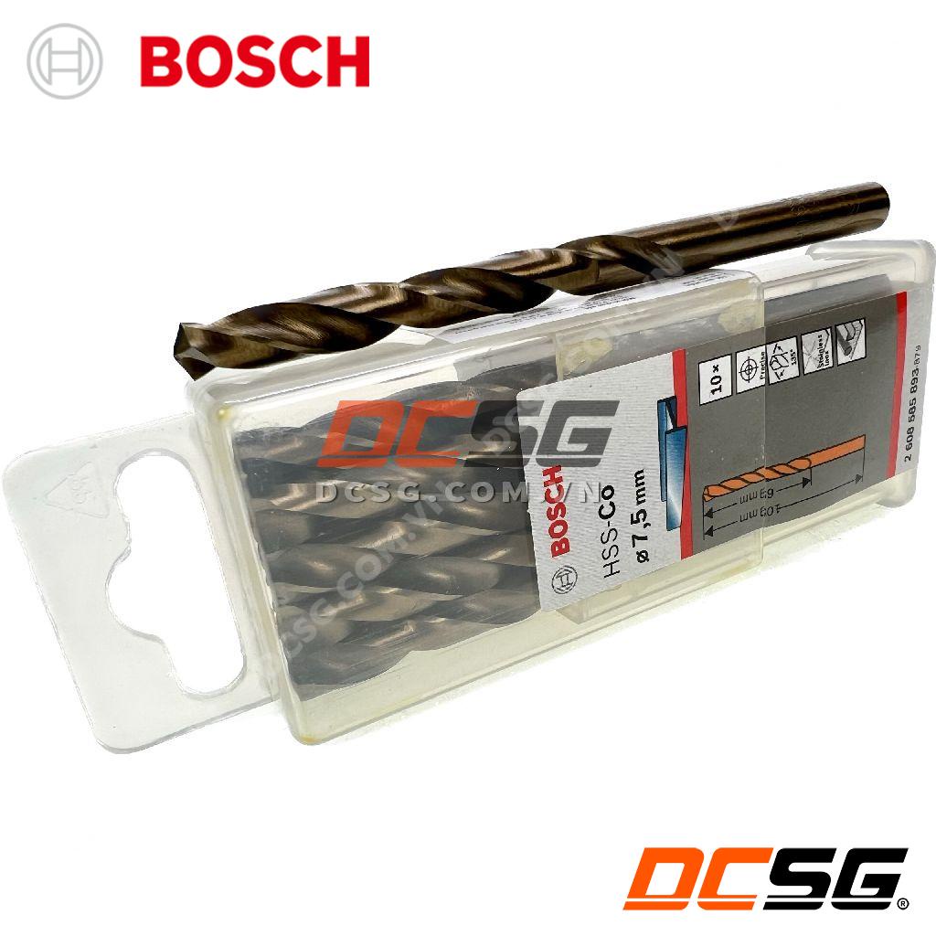 Mũi khoan thép, Inox HSS-Co 6.5-12.0mm Bosch | DCSG