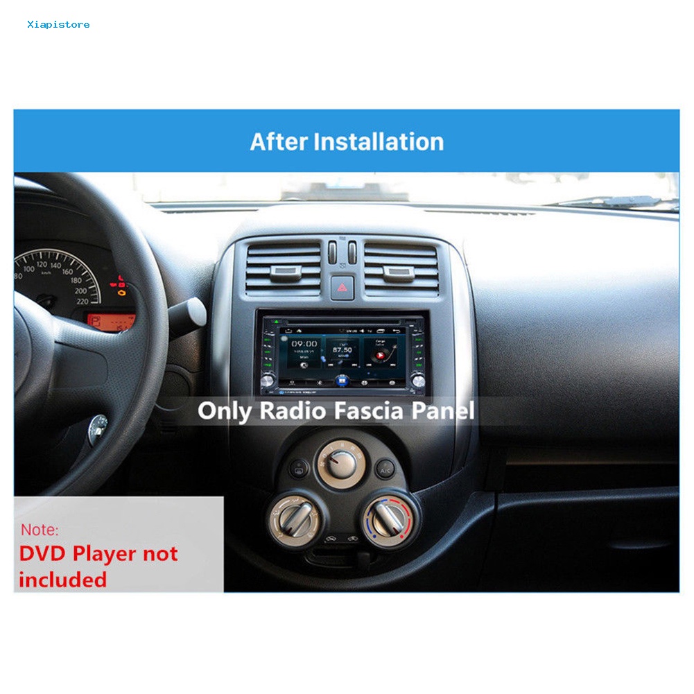 Khung Lắp Đặt Bảng Điều Khiển Đầu Đĩa DVD Radio 2Din Thông Dụng Cho Xe Hơi