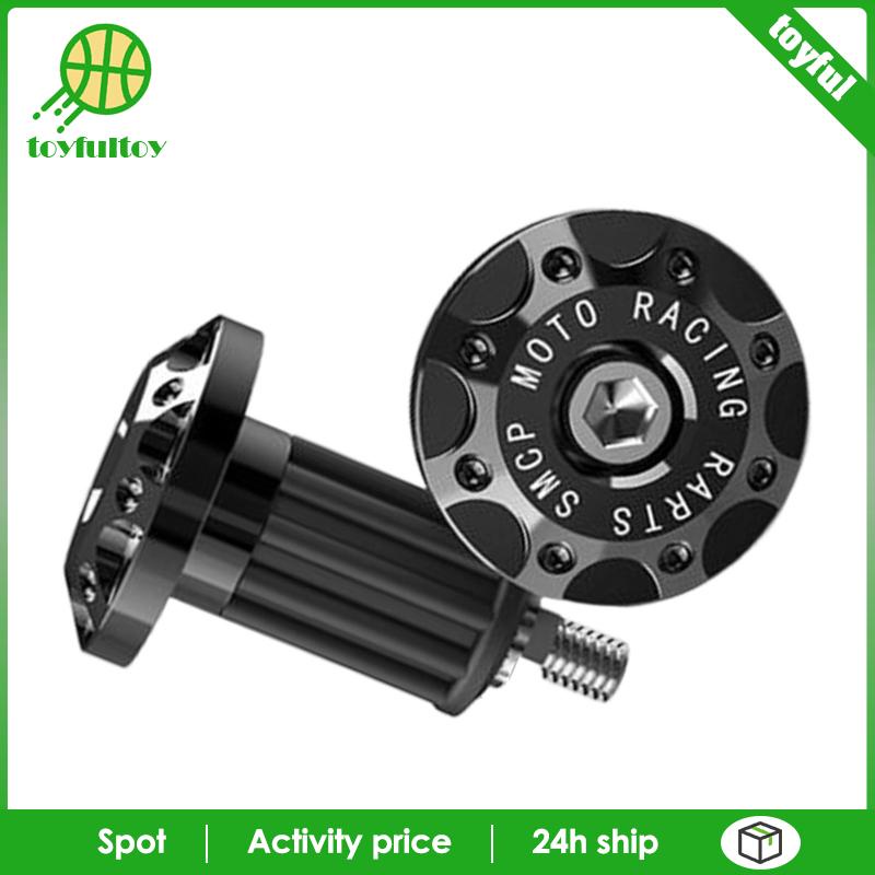Set 2 Nút Gắn Tay Lái Xe Máy 7 / 8 inch Bằng Hợp Kim Nhôm