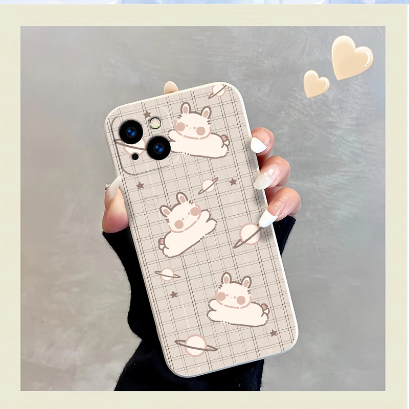 Ốp Điện Thoại Silicon Mềm Hình Thỏ Dễ Thương Cho Xiaomi Poco F3 F4 M3 M4 M5s Pro Poco X3 X4 NFC Pro GT X5 Pro C40 5G