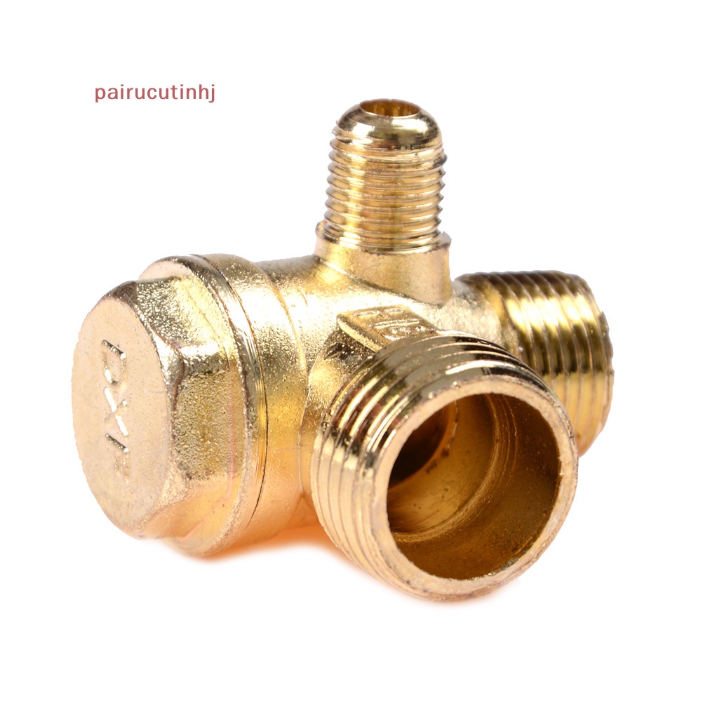 Cặp Van Kiểm Tra Máy Nén Khí 3 Cổng Bằng Đồng Thau